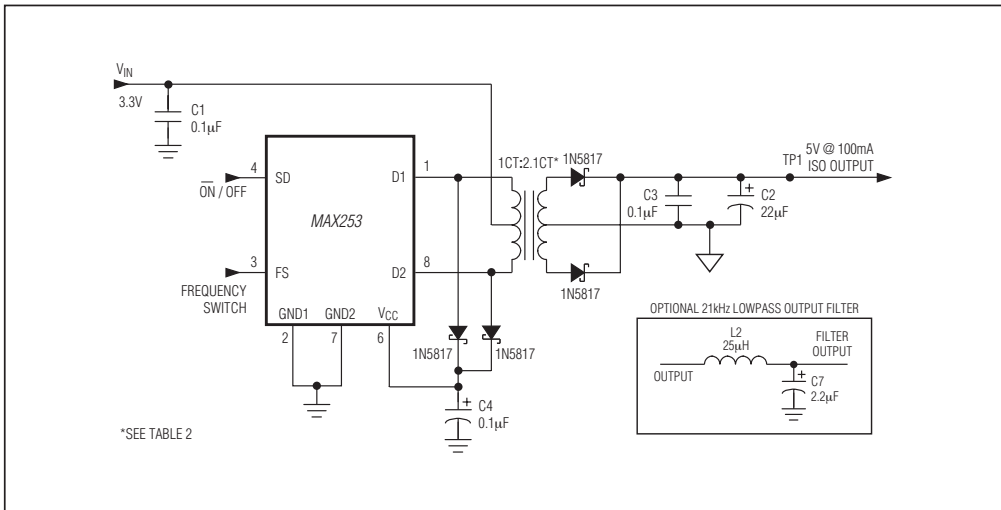Figure 7 3.3V Operation Configuration