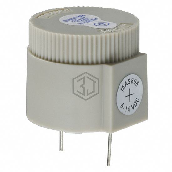 MAS806SQ - Mallory Sonalert Products Inc. - Alarms, Buzzers, and Sirens