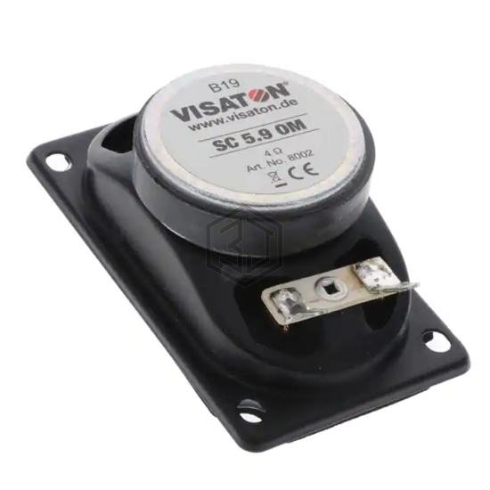 SC 5.9 OM - 8 OHM - Visaton GmbH & Co. KG - Speakers