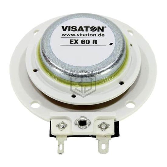 EX 60 R - 8 OHM - Visaton GmbH & Co. KG - Speakers