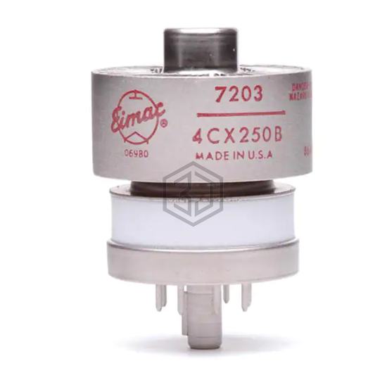 NOS-4CX250B - TubeDepot - Vacuum Tubes