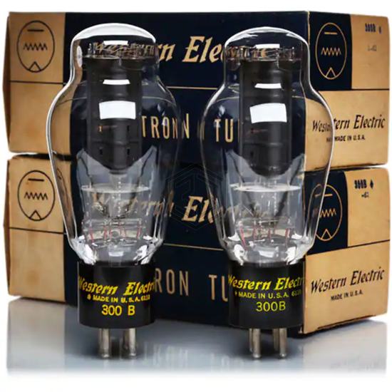 NOS-300B-1961-PAIR - TubeDepot - Vacuum Tubes