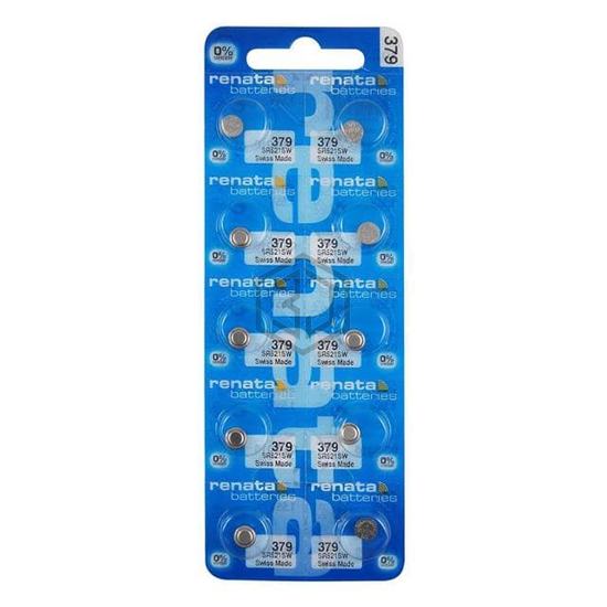 379 - Renata Batteries - Batteries Non-Rechargeable (Primary)
