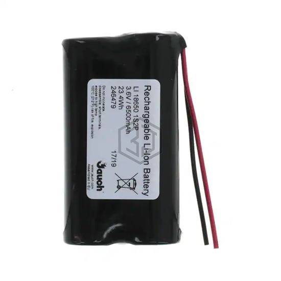 LI18650JP1S2P+PCM+2 WIRES 70MM - Jauch Quartz - Batteries Rechargeable (Secondary)