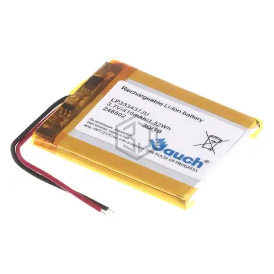 LP333437JU+PCM+2 WIRES 50MM - Jauch Quartz - Batteries Rechargeable (Secondary)