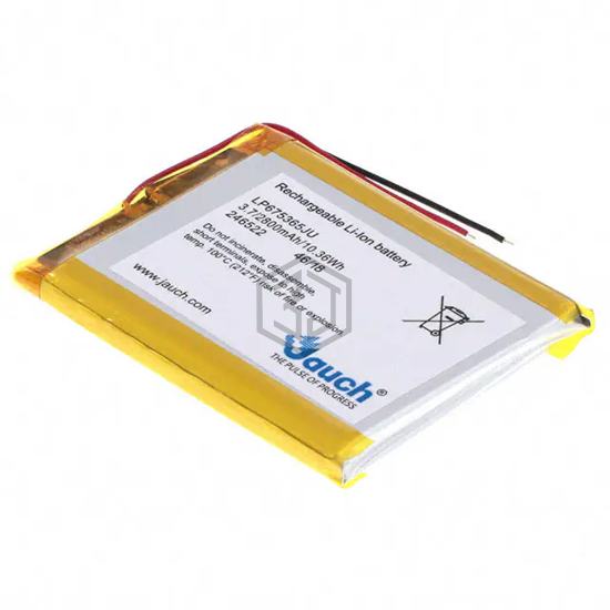LP675365JU+PCM+ 2 WIRES 70MM - Jauch Quartz - Batteries Rechargeable (Secondary)