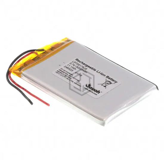 LP705176JS+PCM+2 WIRES 70MM - Jauch Quartz - Batteries Rechargeable (Secondary)