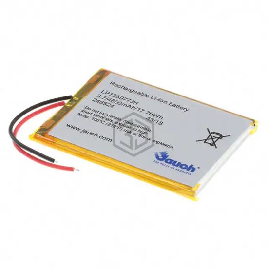 LP735977JH+PCM+2 WIRES 70MM - Jauch Quartz - Batteries Rechargeable (Secondary)