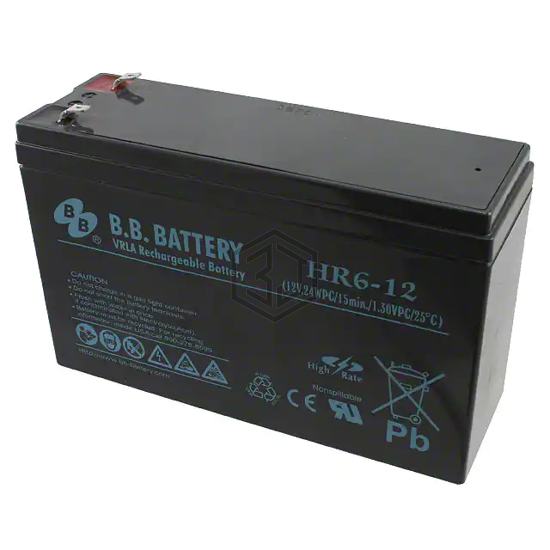 HR6-12-T1 - B B Battery - Batteries Rechargeable (Secondary)