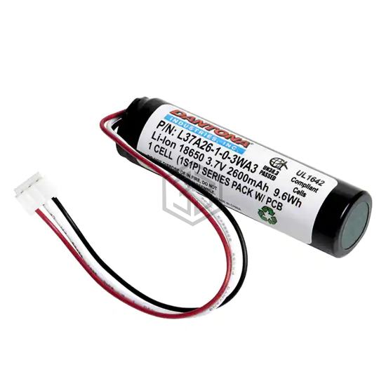 L37A26-1-0-3WA3 - Dantona Industries - Batteries Rechargeable (Secondary)