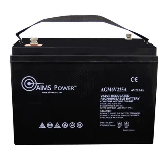 AGM6V225A - AIMS Power - Batteries Rechargeable (Secondary)