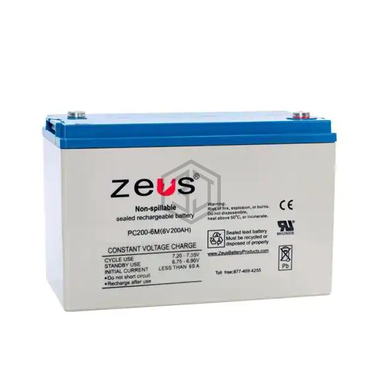 PC200-6M - ZEUS Battery Products - Batteries Rechargeable (Secondary)