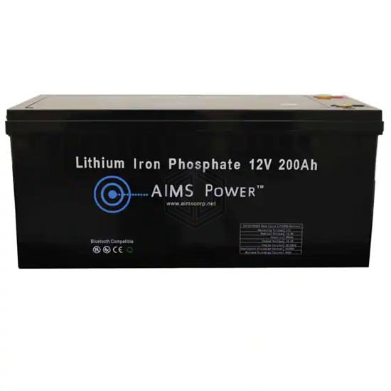 LFP12V200AB - AIMS Power - Batteries Rechargeable (Secondary)