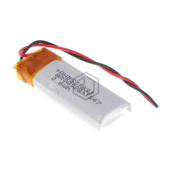 LP501233JSY+PCM+2 WIRES 50MM - Jauch Quartz - Batteries Rechargeable (Secondary)