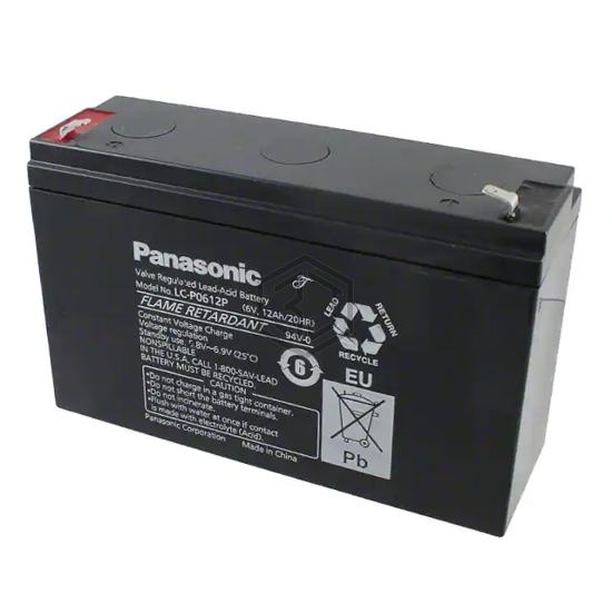 LC-P0612P - Panasonic - BSG - Batteries Rechargeable (Secondary)