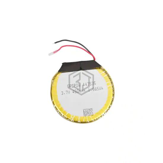 GRP443535-1C-3.7V-450MAH WITH PCM - Grepow Inc. - Batteries Rechargeable (Secondary)