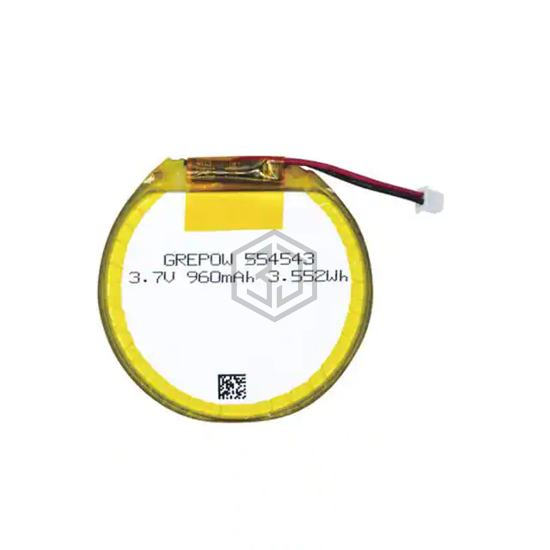 GRP554543-1C-3.7V-960MAH WITH PCM - Grepow Inc. - Batteries Rechargeable (Secondary)