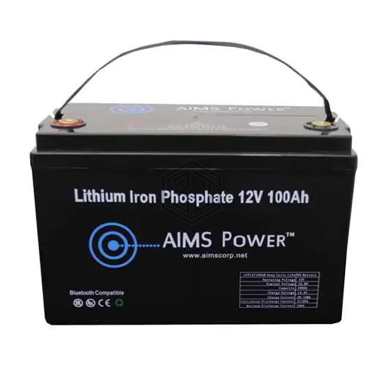 LFP12V100AB - AIMS Power - Batteries Rechargeable (Secondary)