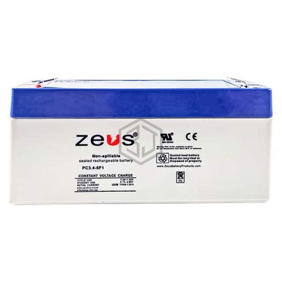 PC3.4-6F1 - ZEUS Battery Products - Batteries Rechargeable (Secondary)