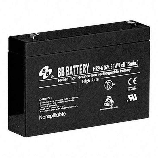 HR9-6-T2 - B B Battery - Batteries Rechargeable (Secondary)