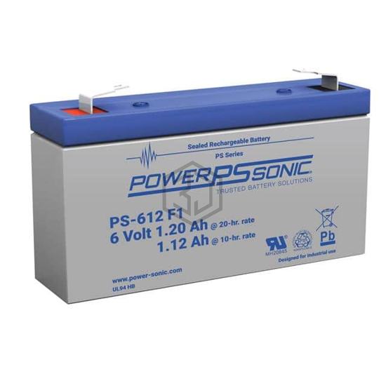 PS-612 F1 - Power Sonic Corporation - Batteries Rechargeable (Secondary)
