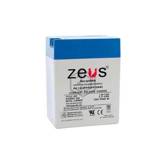 PC12-6TFP - ZEUS Battery Products - Batteries Rechargeable (Secondary)