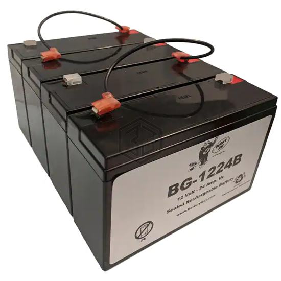 BG-1224B - BatteryGuy - Batteries Rechargeable (Secondary)