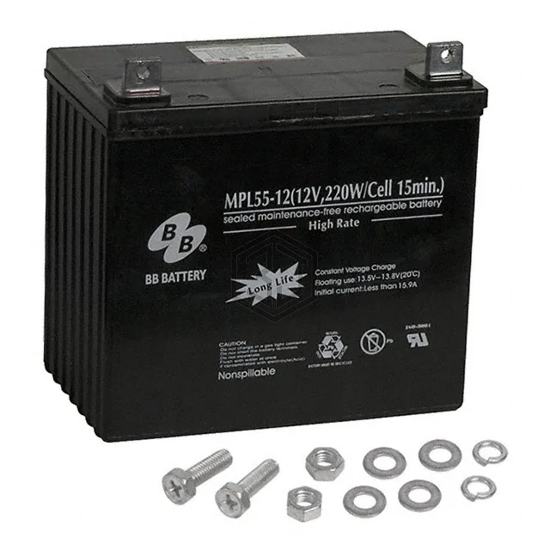 MPL55-12-B5 - B B Battery - Batteries Rechargeable (Secondary)
