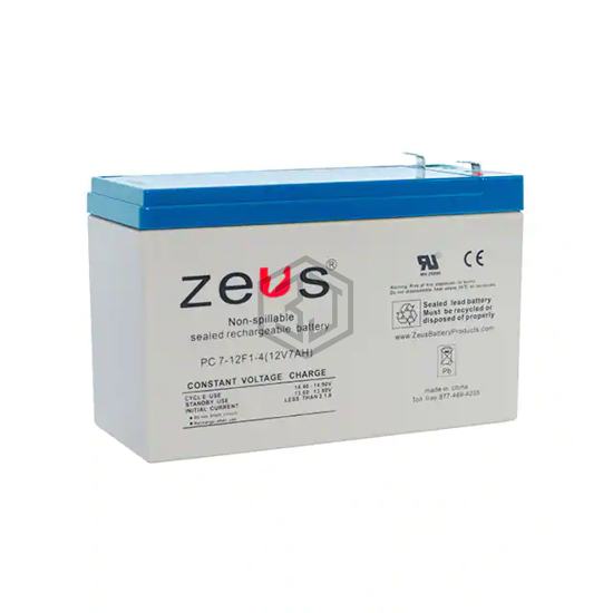 PC7-12F1 - ZEUS Battery Products - Batteries Rechargeable (Secondary)