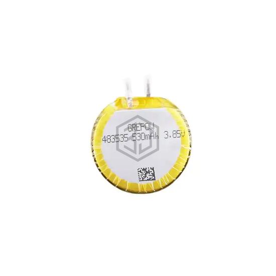 GRP483535-3.8V-545MAH - Grepow Inc. - Batteries Rechargeable (Secondary)
