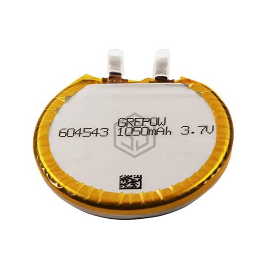 GRP604543-3.7V-1050MAH - Grepow Inc. - Batteries Rechargeable (Secondary)