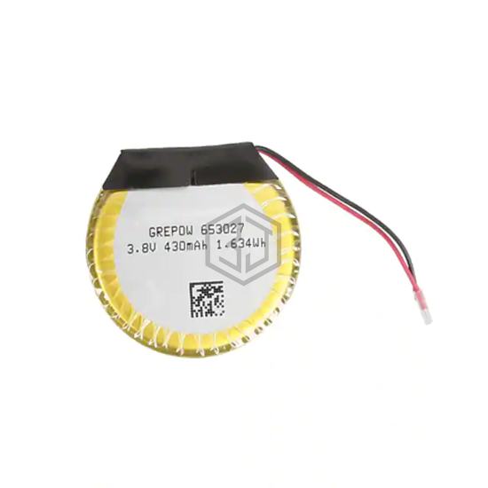 GRP653027-1C-3.8V-430MAH WITH PCM - Grepow Inc. - Batteries Rechargeable (Secondary)