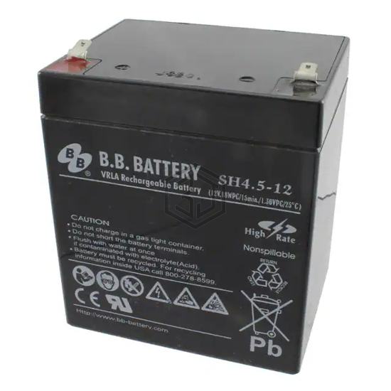 SH4.5-12-T1 - B B Battery - Batteries Rechargeable (Secondary)