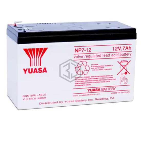 NP7-12 - Yuasa Battery - Batteries Rechargeable (Secondary)
