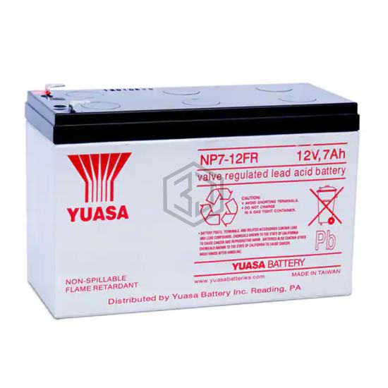 NP7-12FR - Yuasa Battery - Batteries Rechargeable (Secondary)