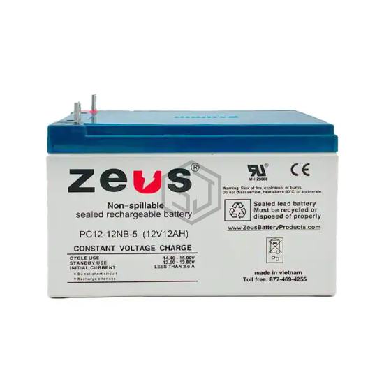 PC12-12NB - ZEUS Battery Products - Batteries Rechargeable (Secondary)