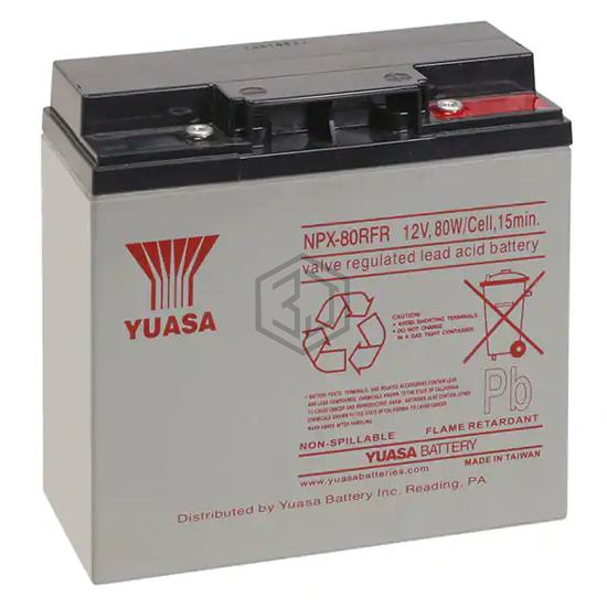 NPX-80RFR - Yuasa Battery - Batteries Rechargeable (Secondary)