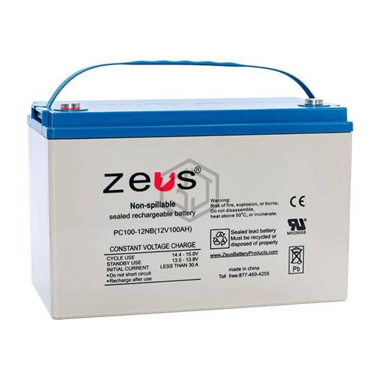 PC100-12NB - ZEUS Battery Products - Batteries Rechargeable (Secondary)