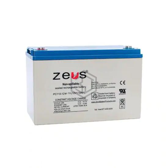 PC110-12M FR - ZEUS Battery Products - Batteries Rechargeable (Secondary)