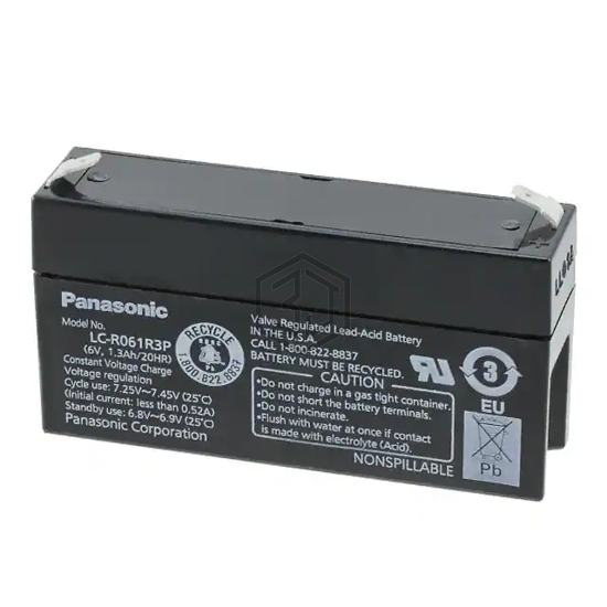 LC-R061R3P - Panasonic - BSG - Batteries Rechargeable (Secondary)