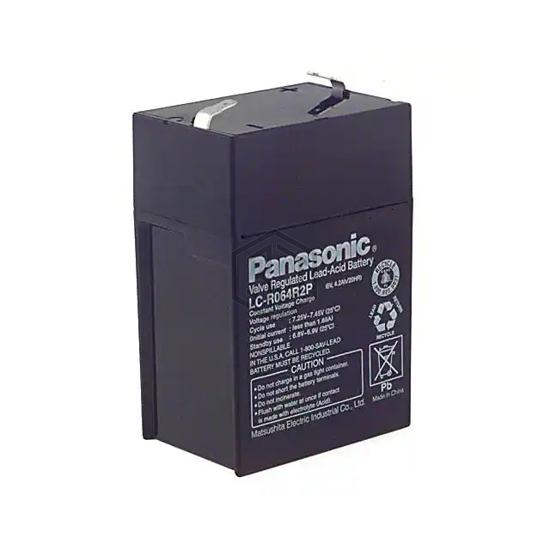 LC-R064R2P - Panasonic - BSG - Batteries Rechargeable (Secondary)