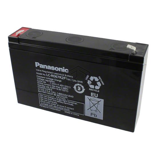LC-R067R2P1 - Panasonic - BSG - Batteries Rechargeable (Secondary)