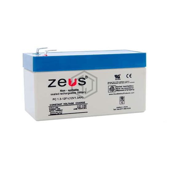 PC1.3-12F1 - ZEUS Battery Products - Batteries Rechargeable (Secondary)