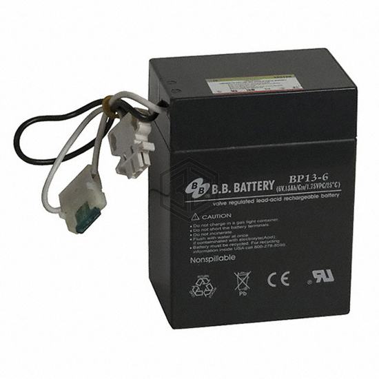 BP13-6-WH - B B Battery - Batteries Rechargeable (Secondary)