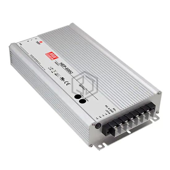 HEP-600C-48 - MEAN WELL USA Inc. - Battery Chargers