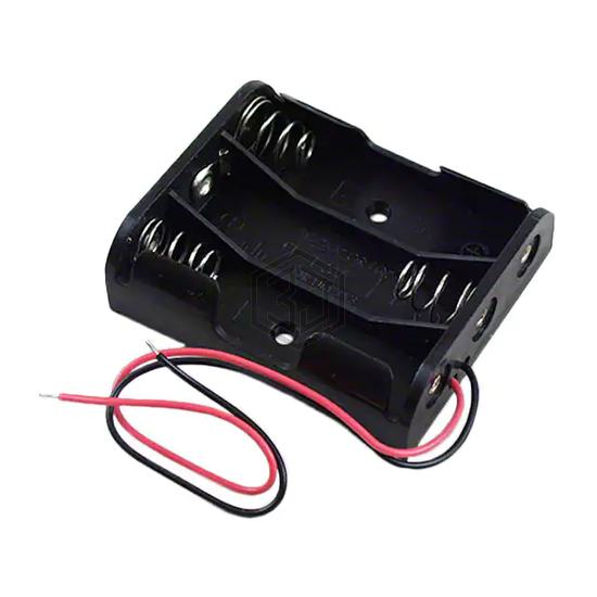 BH3AAW - Hammond Manufacturing - Battery Holders, Clips, Contacts