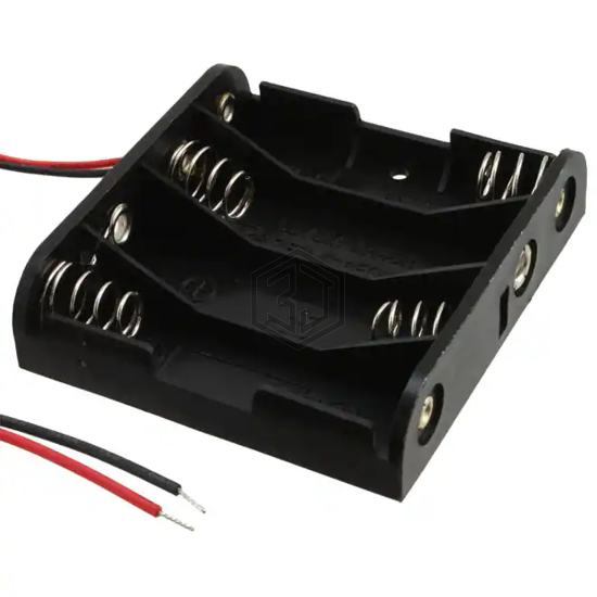 HH-3633 - Bud Industries - Battery Holders, Clips, Contacts