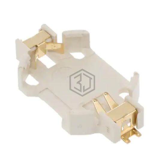BH-27A-5-G-WT - Adam Tech - Battery Holders, Clips, Contacts