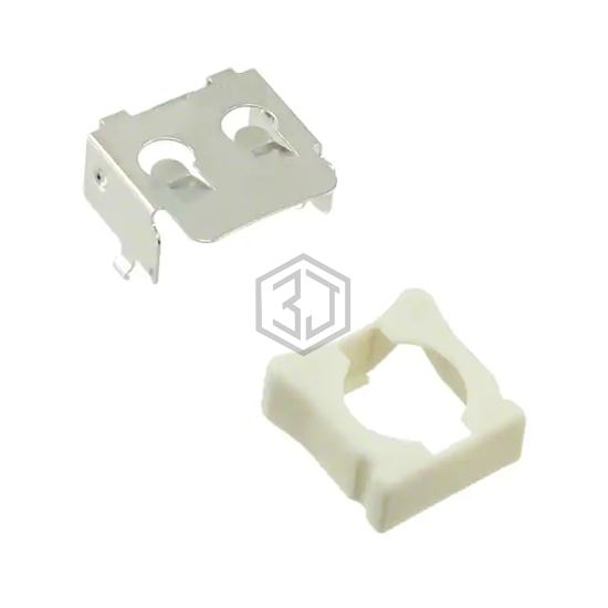 BHX1-LR44-PC - MPD (Memory Protection Devices) - Battery Holders, Clips, Contacts