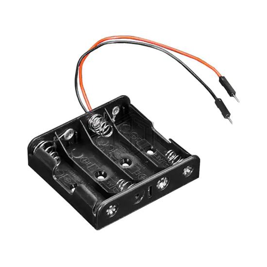3859 - Adafruit Industries LLC - Battery Holders, Clips, Contacts